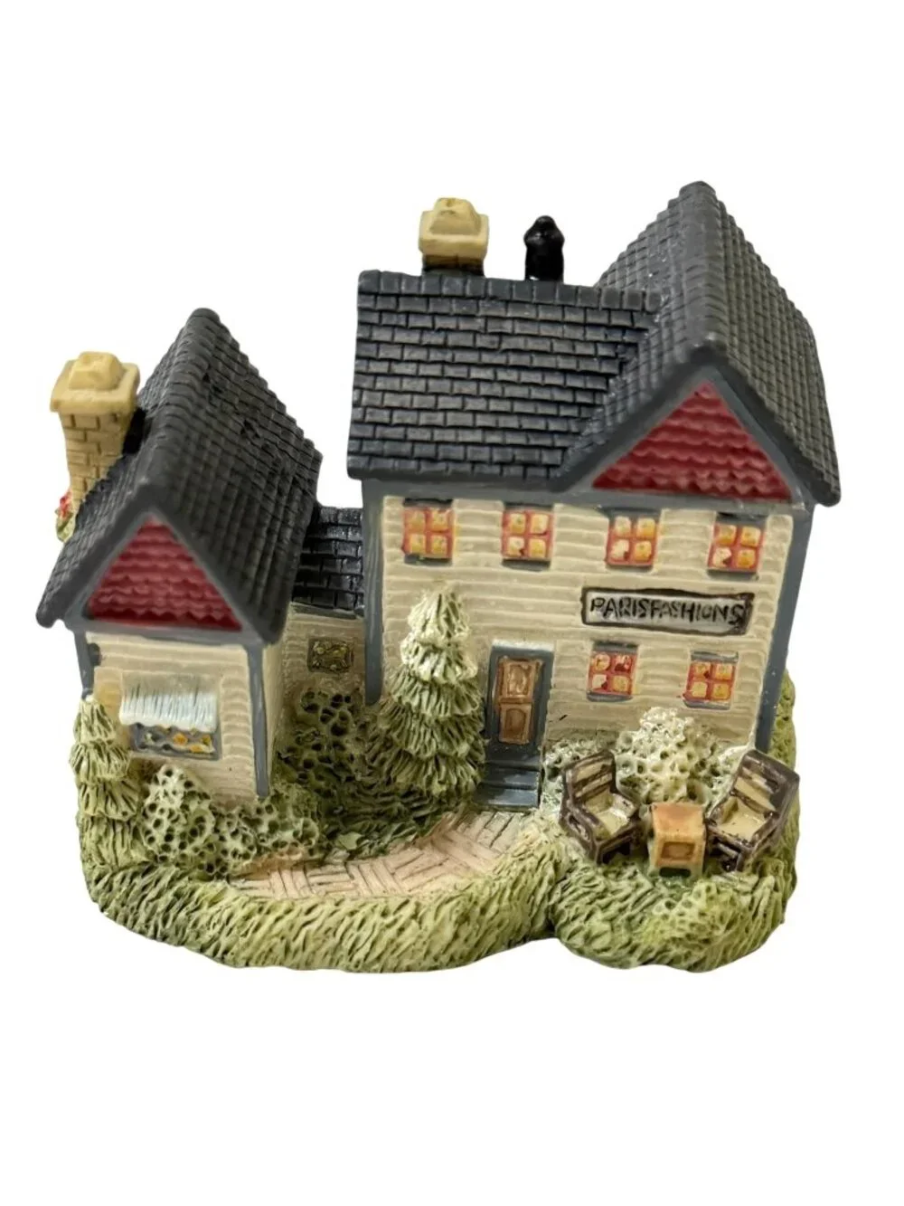 Lot of 3 Liberty Falls Village The Americana Collection 1990's Boxed Vintage